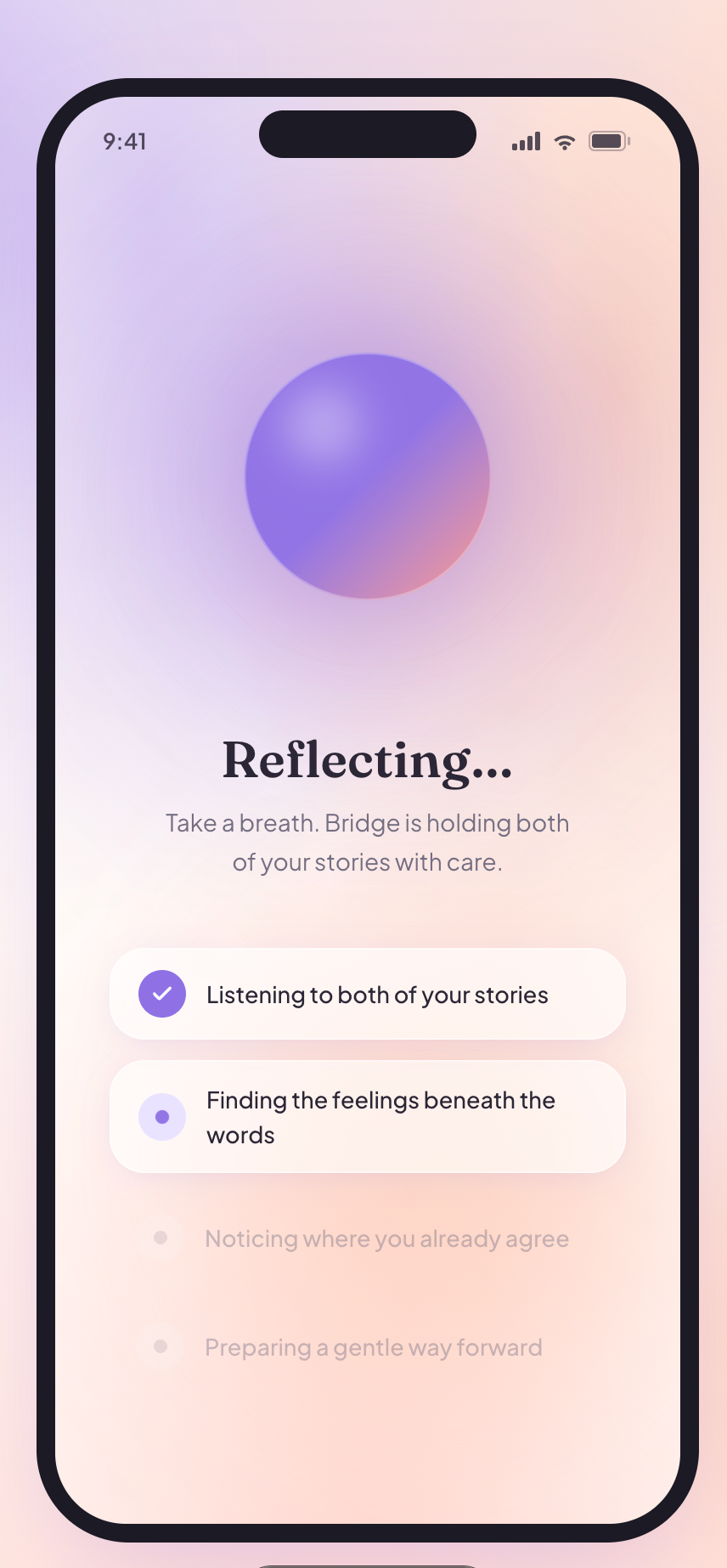 Bridge App - History